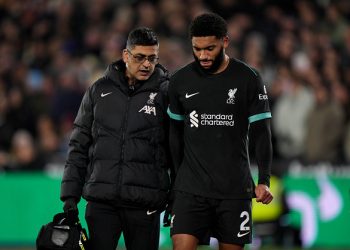 Liverpool boss Slot confirms Joe Gomez out for weeks with hamstring injury