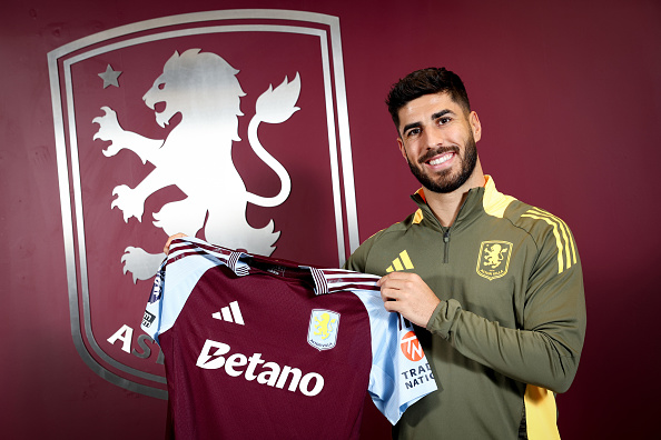 Spain’s Marco Asensio joins Aston Villa on loan from PSG