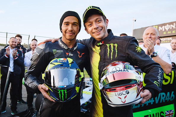 F1: MotoGP legend Valentino Rossi excited with Hamilton Ferrari move