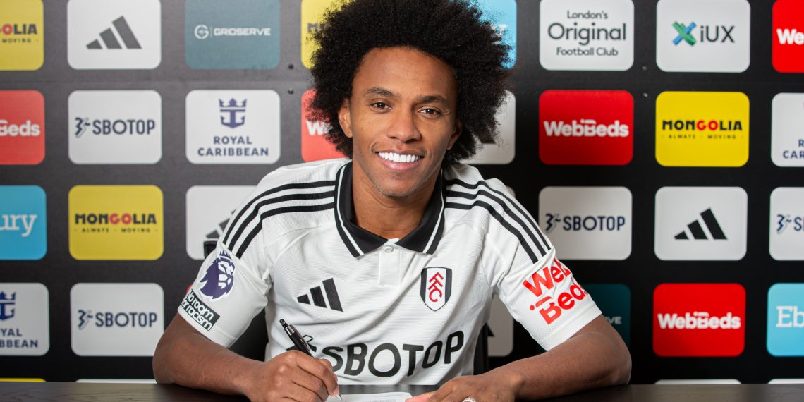 Willian returns to Fulham just six months after leaving