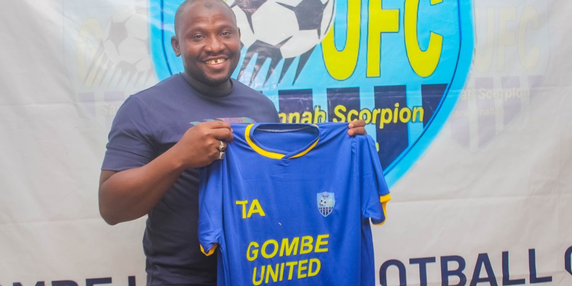 NNL: Gombe United appoint Abdullahi Umar as new head coach