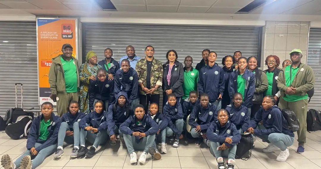 U17 WWC: Flamingos arrive Pretoria for South Africa qualifying tie