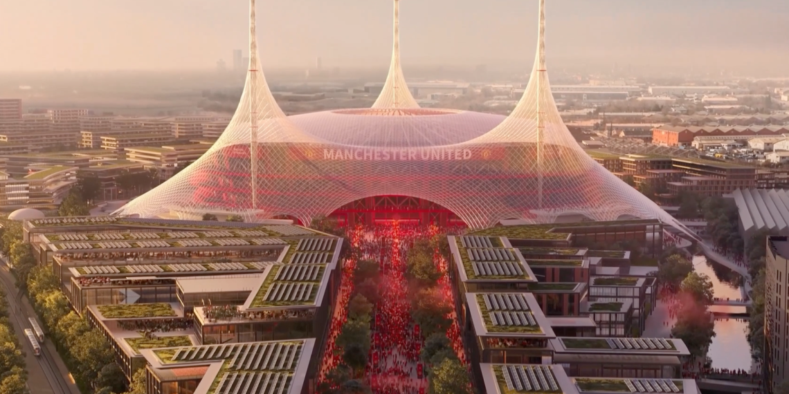 Manchester United reveals plan to build new 100,000-seater stadium