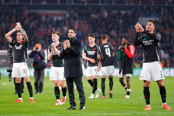 UCL: Arteta hails ‘phenomenal’ Arsenal players after putting seven goals past PSV