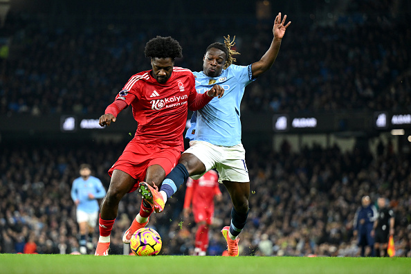Man City boss Guardiola praises Ola Aina as ‘exceptional player’ for Forest