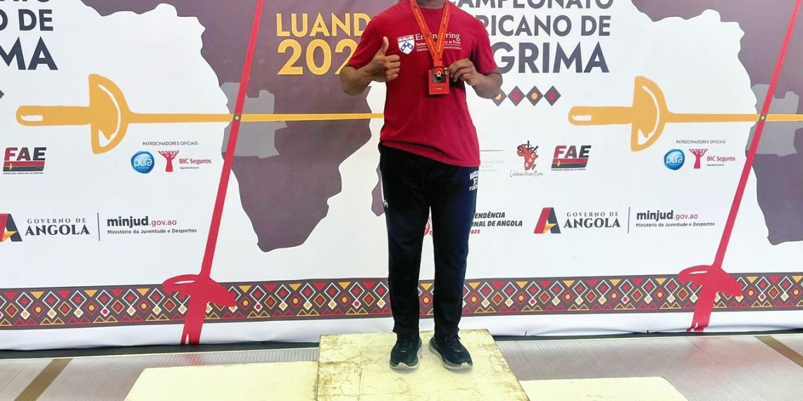 Nigeria’s Brou wins bronze medal at 2025 African Junior Fencing Championships