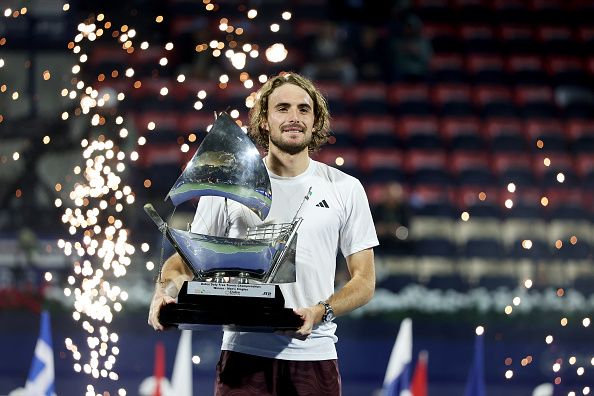 Tsitsipas beats Auger-Aliassime to win maiden Dubai Open title