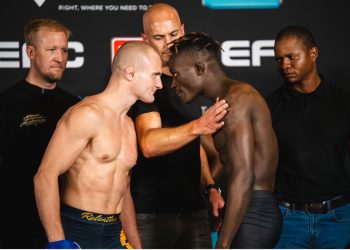 Heated weigh-ins set tone for first bout of 2025 at EFC 121