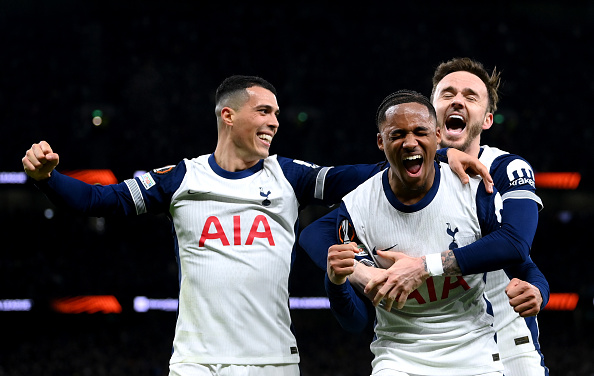 Europa League: Odobert scores brace as Tottenham beat AZ Alkmaar to reach last eight
