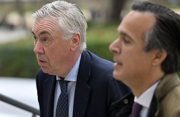Ancelotti arrives in court for tax fraud trial