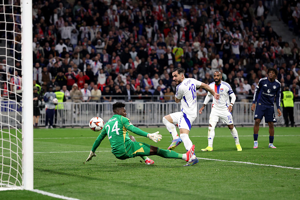UEL: Andre Onana makes two costly errors as Lyon hold Man Utd to first-leg draw