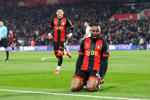 PL: Ghana’s Semenyo scores only goal as Bournemouth edge Fulham