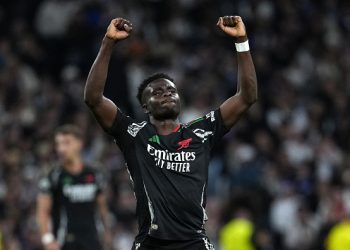 UCL: Saka scores as Arsenal secure double win over Real Madrid