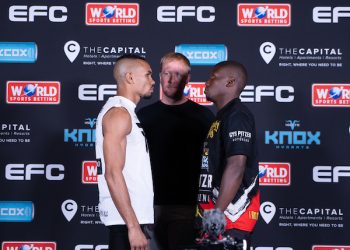Explosive press conference lights up EFC 122 fight week