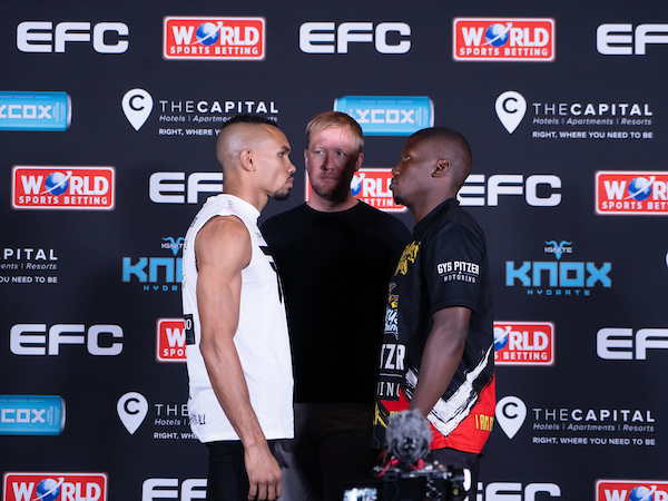 Explosive press conference lights up EFC 122 fight week