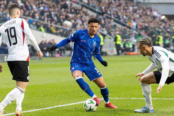 UECL: Sancho inspires Chelsea to victory over Legia Warsaw in quarter-final first leg