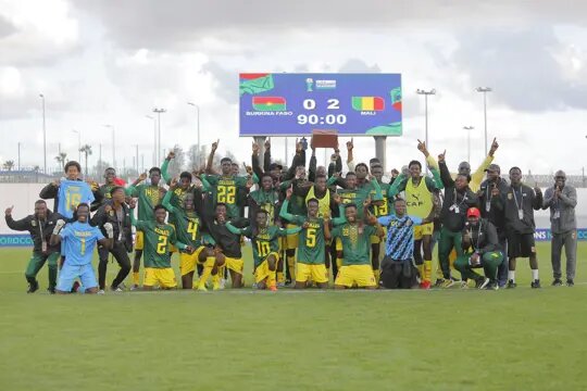 U-17 AFCON: Mali defeat nine-man Burkina Faso to reach final