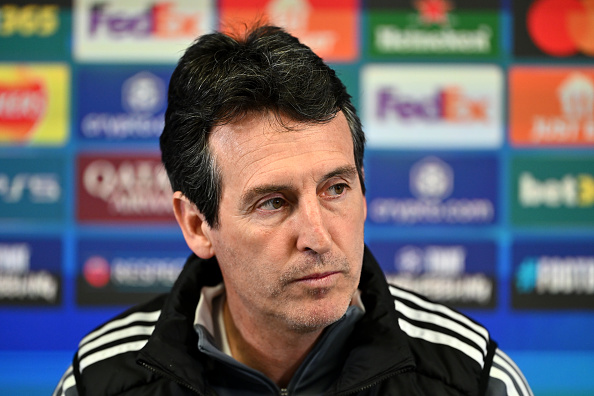 UCL: Aston Villa boss Emery sets objective for second leg tie against PSG