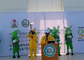 Ogun State receives Torch of Unity ahead of 22nd National Sports Festival