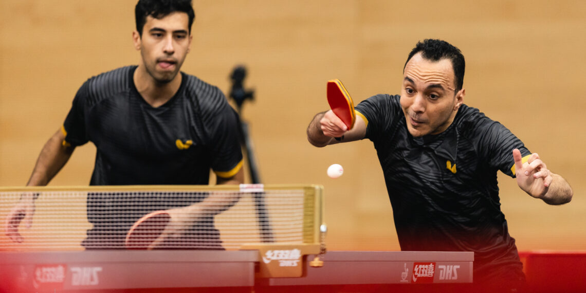 Egyptian pair sets African record in men’s doubles at 2025 ITTF World Championships