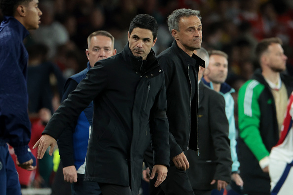 UCL: Enrique disagrees with Arteta assertion in PSG win over Arsenal