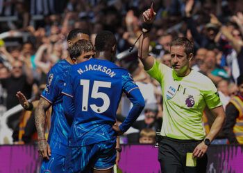 Nicolas Jackson sees red as Chelsea lose to Newcastle
