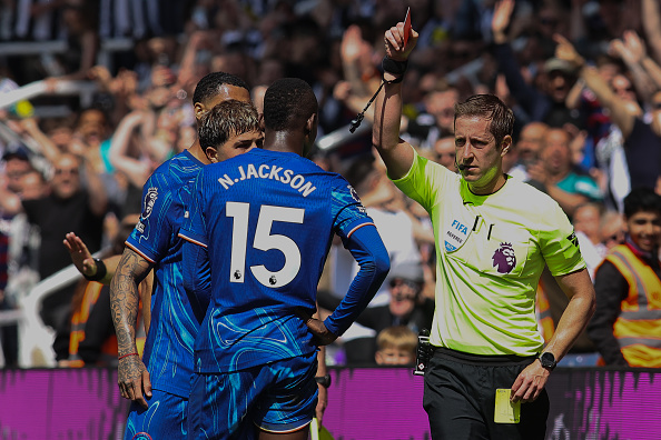Nicolas Jackson sees red as Chelsea lose to Newcastle