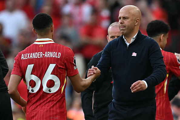 Liverpool boss Slot disappointed with departure of Alexander-Arnold