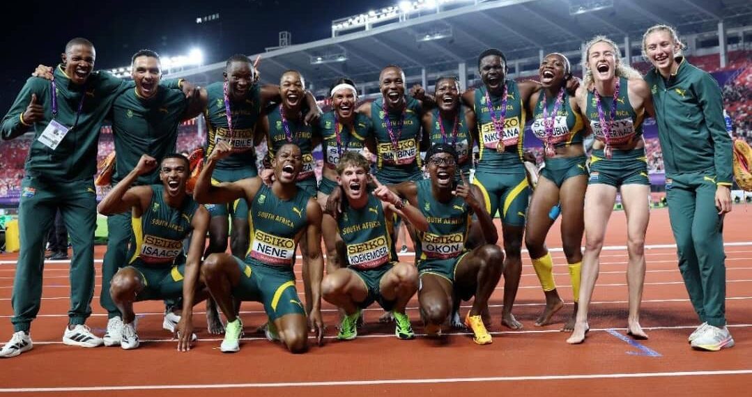 Double gold, bronze for Team South Africa at World Athletics Relays in China
