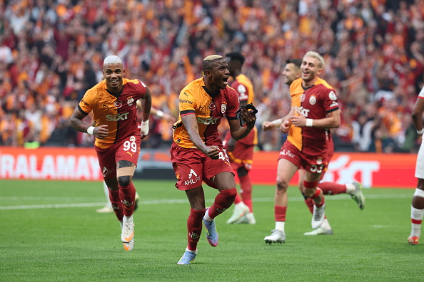 Osimhen scores as Galatasaray win 25th Turkish Super Lig title