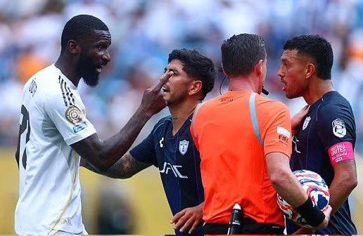 FIFACWC: Real Madrid star Rudiger alleges racist abuse in Pachuca clash