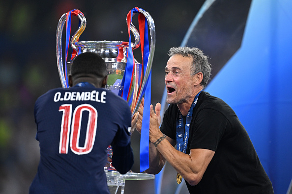 Luis Enrique tips Dembele for Ballon d’or after Champions League triumph