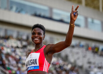 Nigeria’s Tobi Amusan finishes second in 100m hurdles at Paris Diamond League