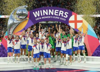 England win back-to-back Women’s Euro titles with shootout triumph over Spain