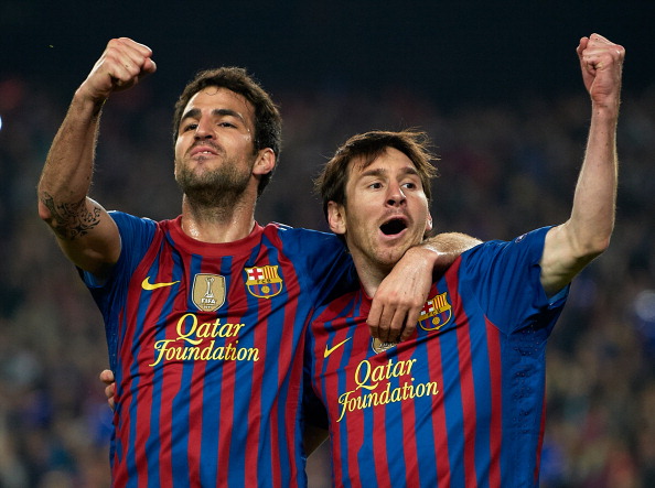 Como boss Fabregas fails to rule out reunion with Messi