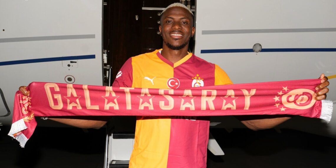 Osimhen: Galatasaray complete €75 million signing of Nigerian striker from Napoli