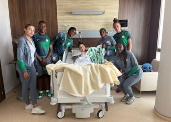 WAFCON 2024: Super Falcons visit injured South African midfielder in hospital