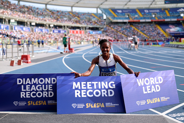 Kipyegon, Tsegay dominate with stunning victories at Silesia Diamond League