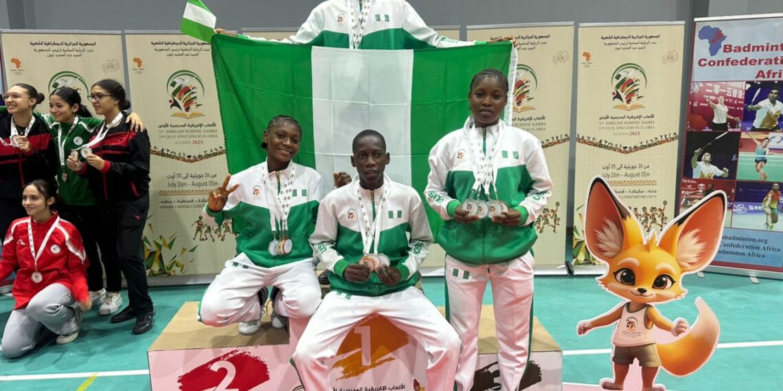 African School Games: Nigeria wins two gold medals in Badminton