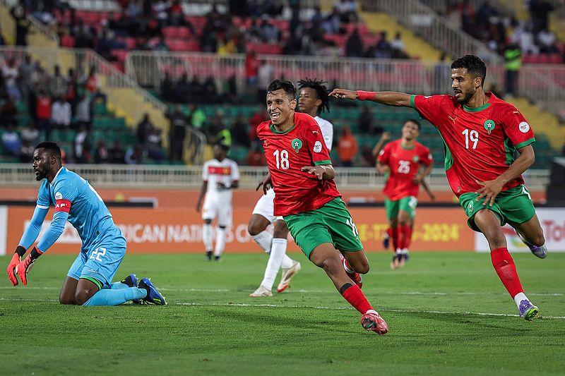CHAN 2024: Two-time champions Morocco beat Angola in Group A opener