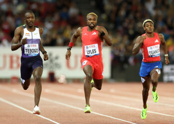 Lyles outduels Tebogo to clinch record sixth Diamond League title
