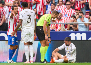 Blow for Real Madrid as Carvajal out for weeks with calf injury