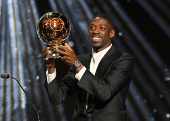 ‘Speechless’ Dembele joins French greats with first Ballon d’Or triumph