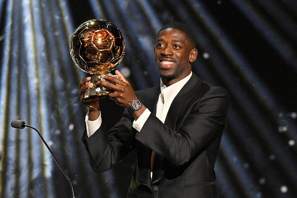 ‘Speechless’ Dembele joins French greats with first Ballon d’Or triumph