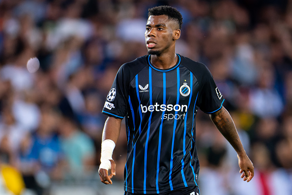 Onyedika forced off injured during Club Brugge’s draw against Westerlo