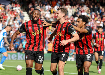 PL: Semenyo impresses as Bournemouth go joint top of the table