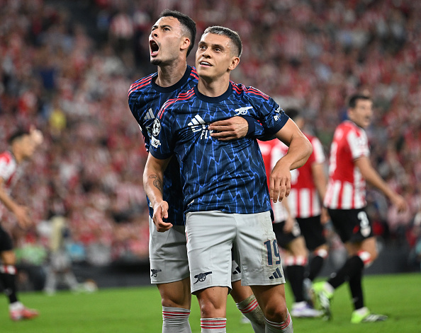 UCL: Arsenal secure comfortable win at Athletic Bilbao