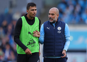 UCL: Man City coach Guardiola makes admission on Rodri’s fitness