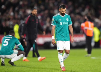 Salah ends drought but Liverpool slumped to fourth straight Premier League defeat