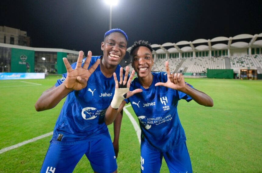 Oshoala shines with Saudi League Player of the Month award